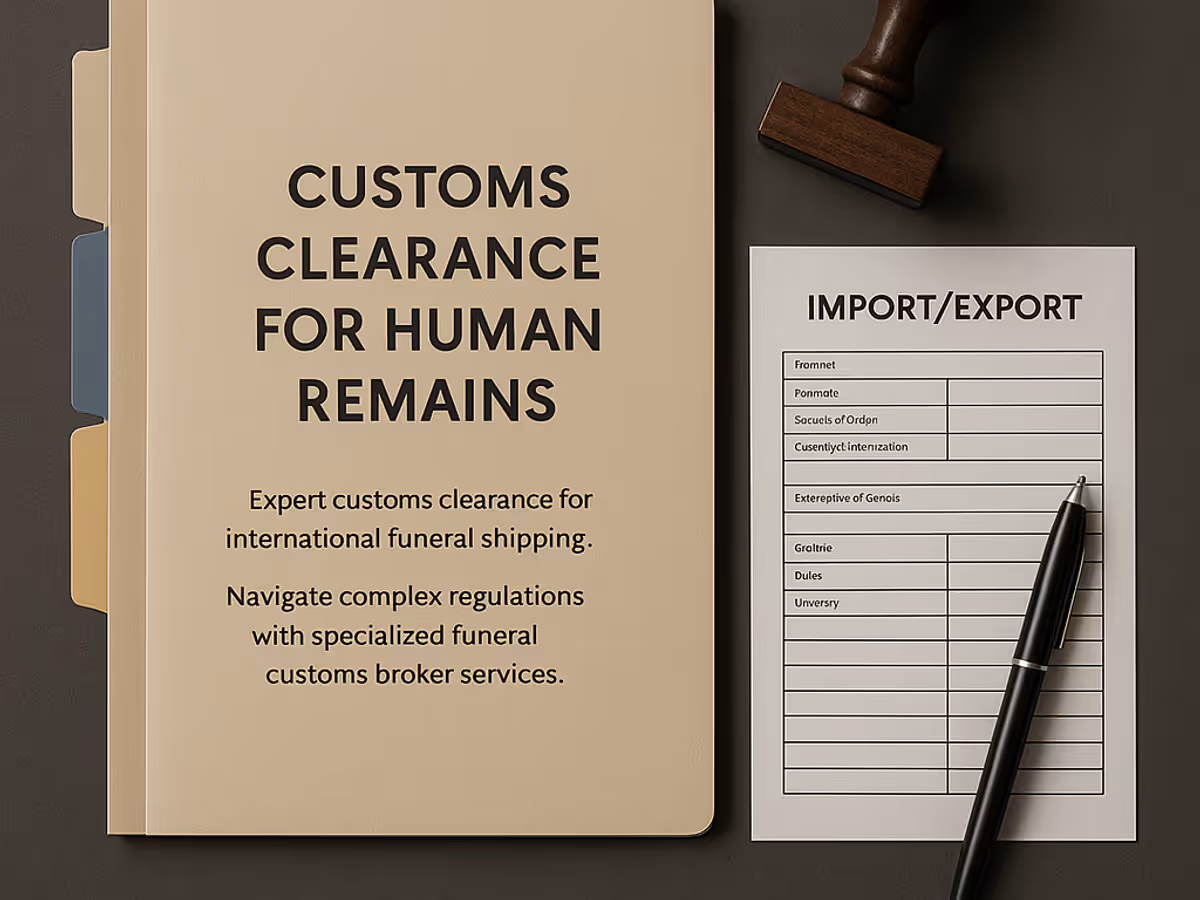 Customs Clearance for Human Remains — contextual image (2)