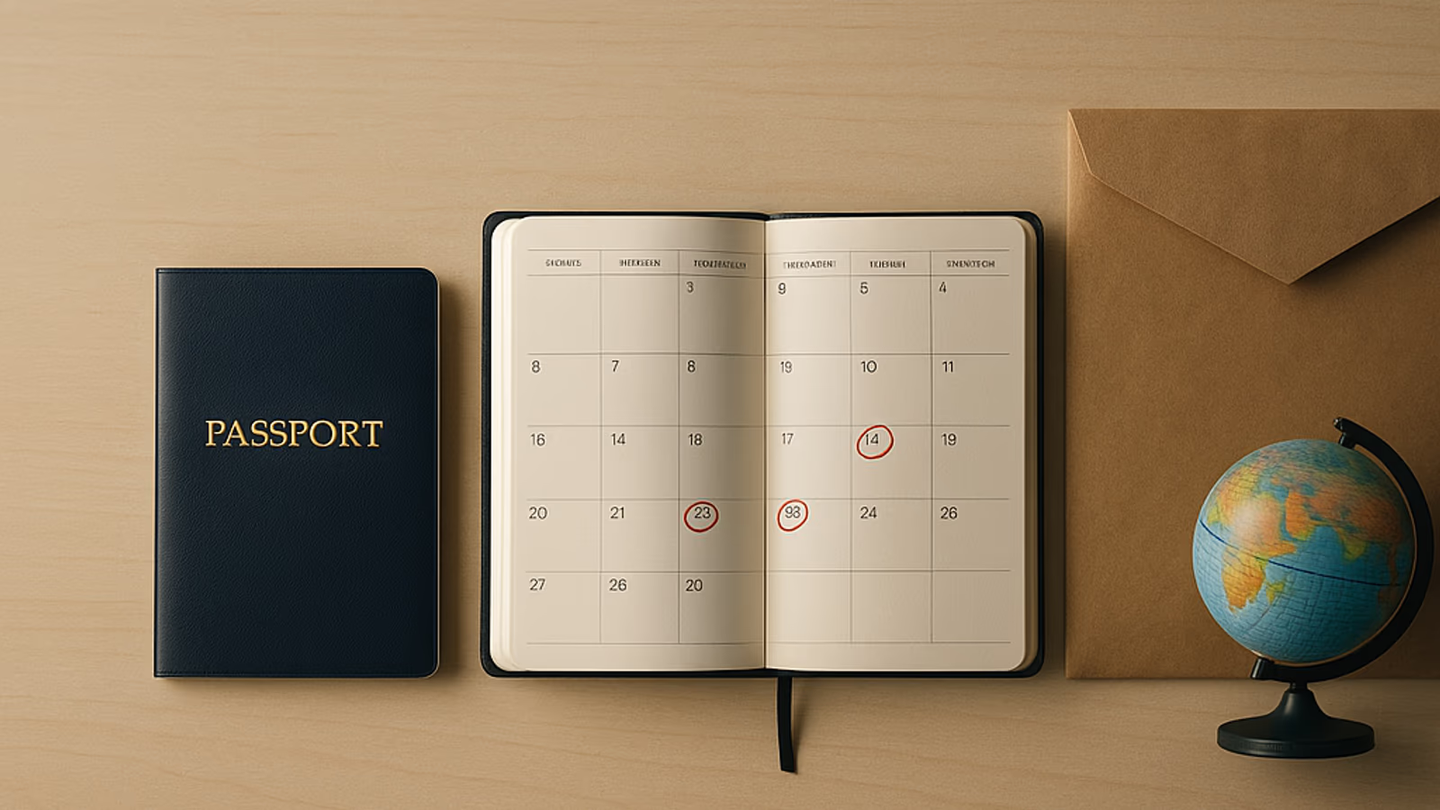 Illustration représentant des options de préparation et de couverture pour le rapatriement